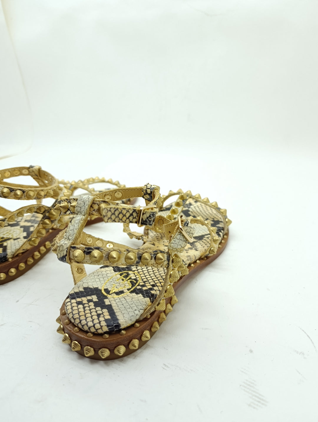 ASH Sandalo donna Pitone numero 36 nuovo deadstock