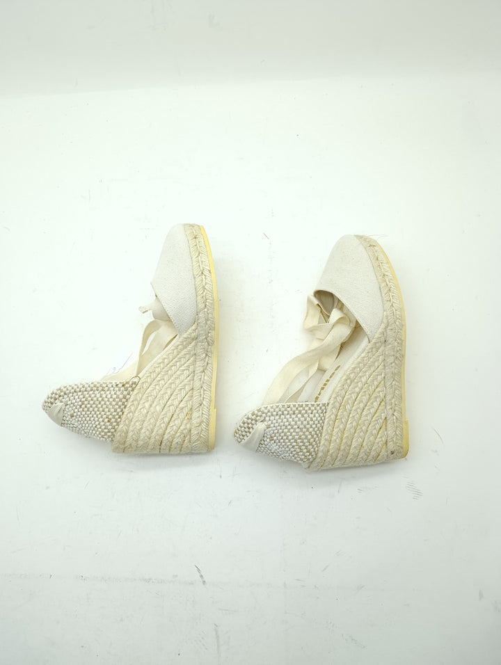 Espadrillas donna zeppa donna numero 36 Made in Spain nuovo deadstock