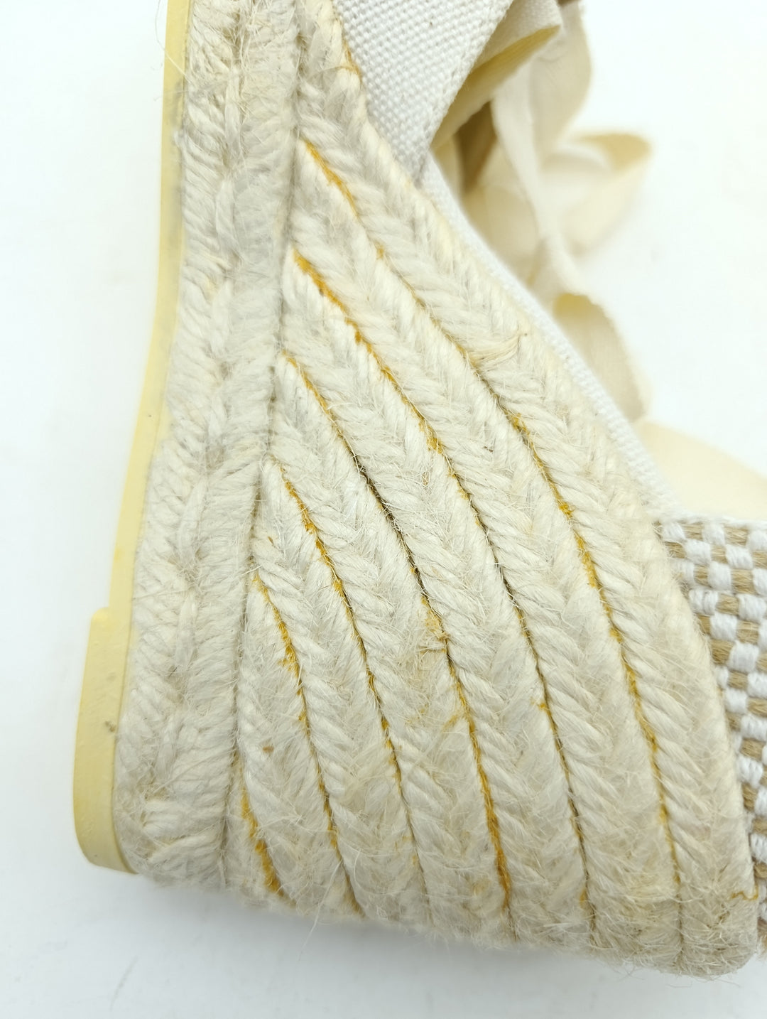 Espadrillas donna zeppa donna numero 36 Made in Spain nuovo deadstock
