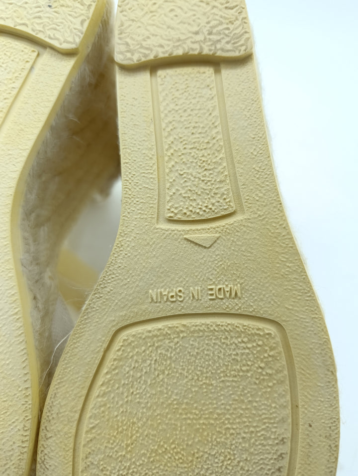 Espadrillas donna zeppa donna numero 36 Made in Spain nuovo deadstock