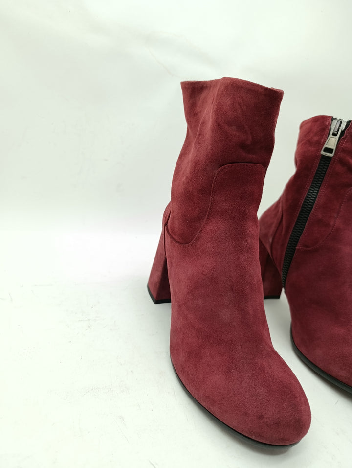 Spring stivali donna numero 40 vero cuoio nuove deadstock made in Itaòy