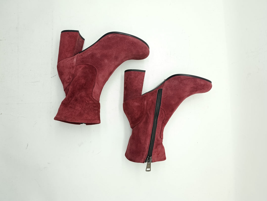 Spring stivali donna numero 40 vero cuoio nuove deadstock made in Itaòy