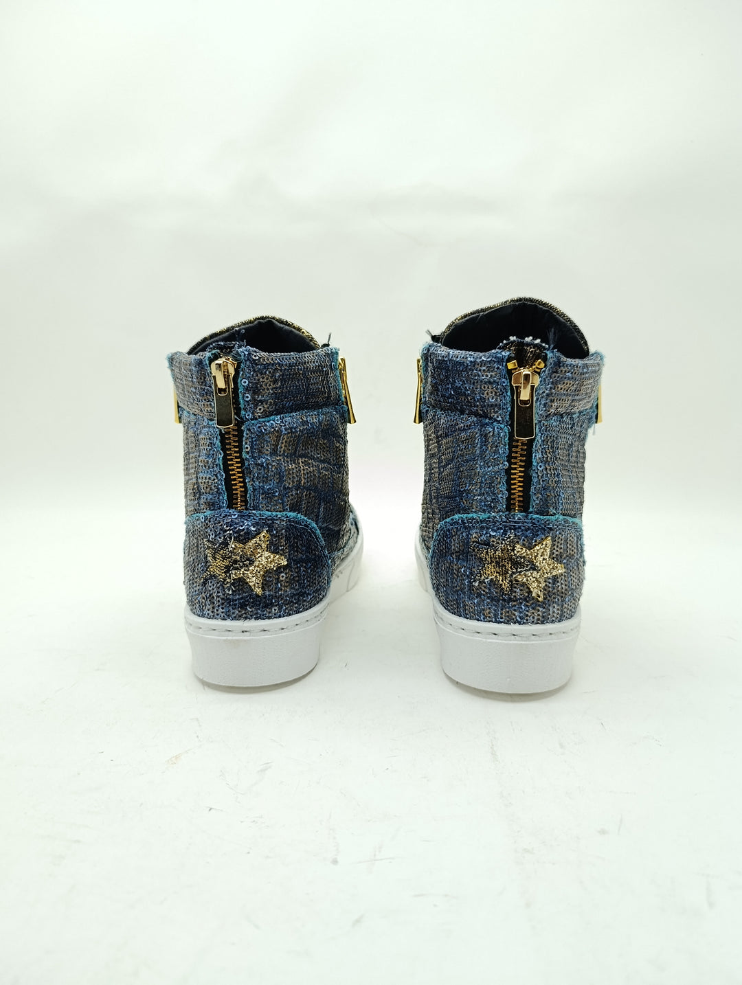 2Star sneakers donna numero 38 denim e gold nuove deadstock