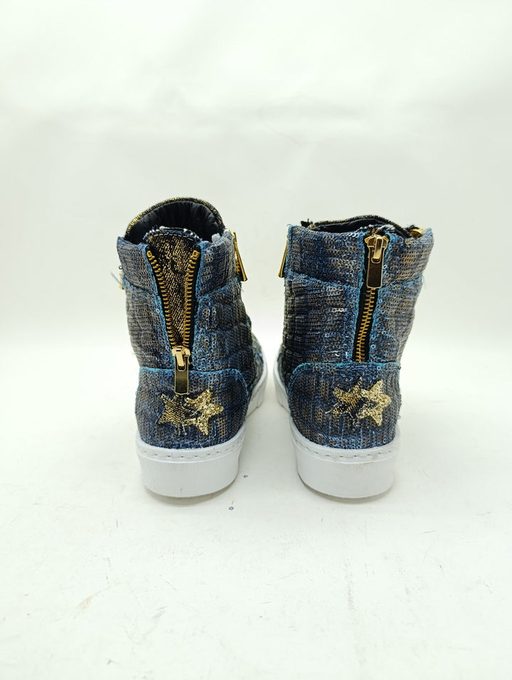 2Star sneakers donna numero 38 denim e gold nuove deadstock