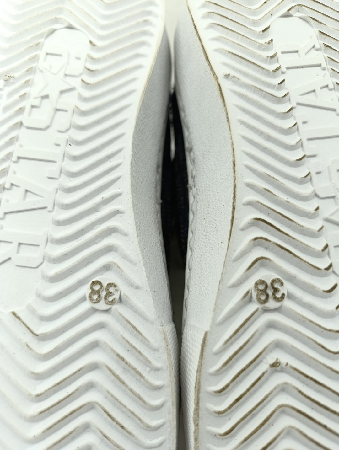 2Star sneakers donna numero 38 denim e gold nuove deadstock