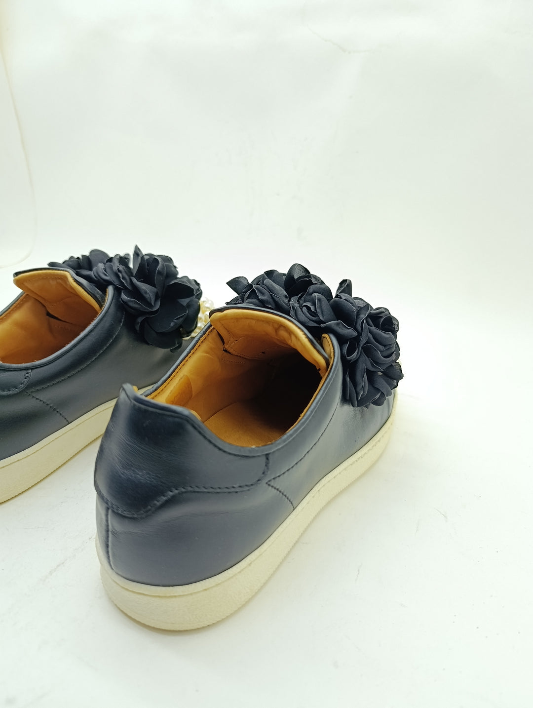 Pokemaoke sneakers perle e rose nere donna numero 37 nuove deadstock