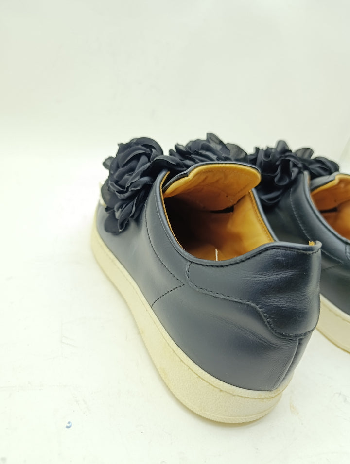 Pokemaoke sneakers perle e rose nere donna numero 37 nuove deadstock