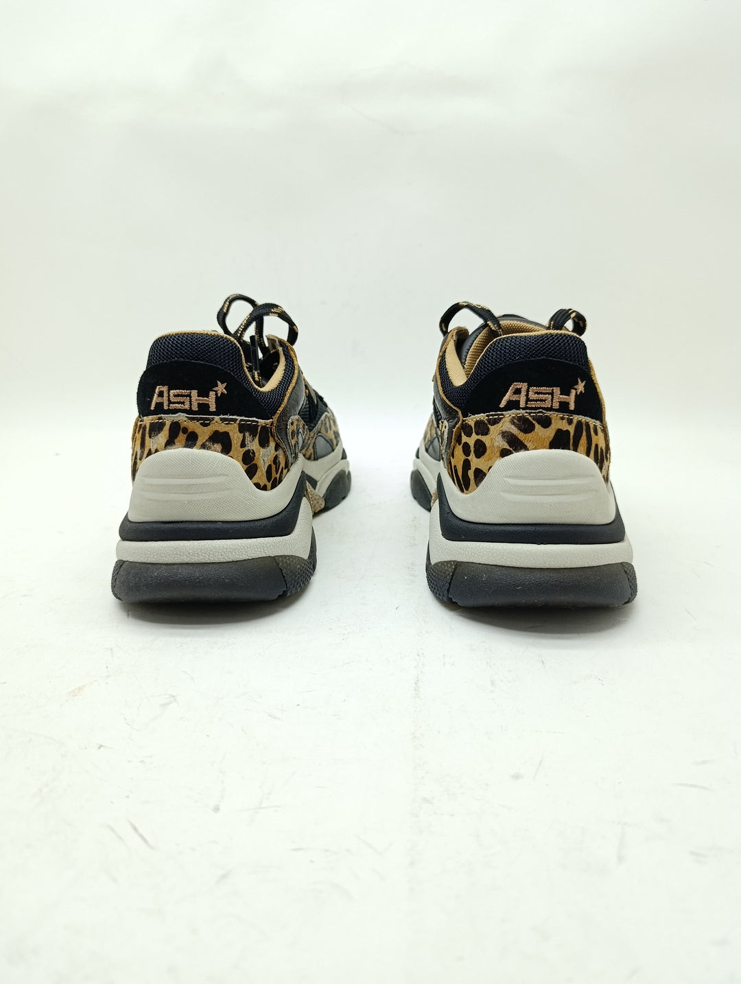 ASH sneakers maculate leopardate donna numero 36 nuovo deadstock