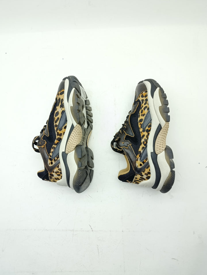 ASH sneakers maculate leopardate donna numero 36 nuovo deadstock