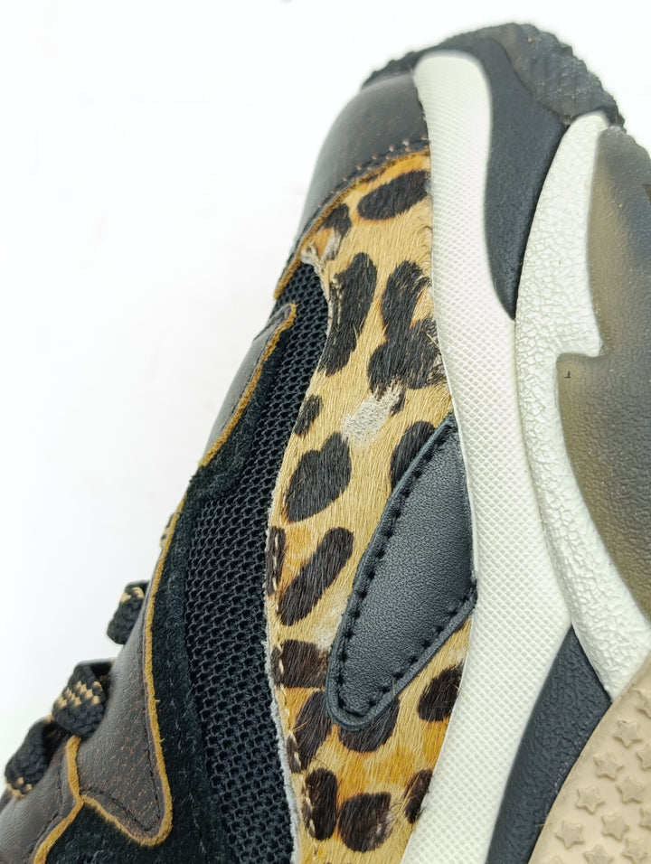 ASH sneakers maculate leopardate donna numero 36 nuovo deadstock