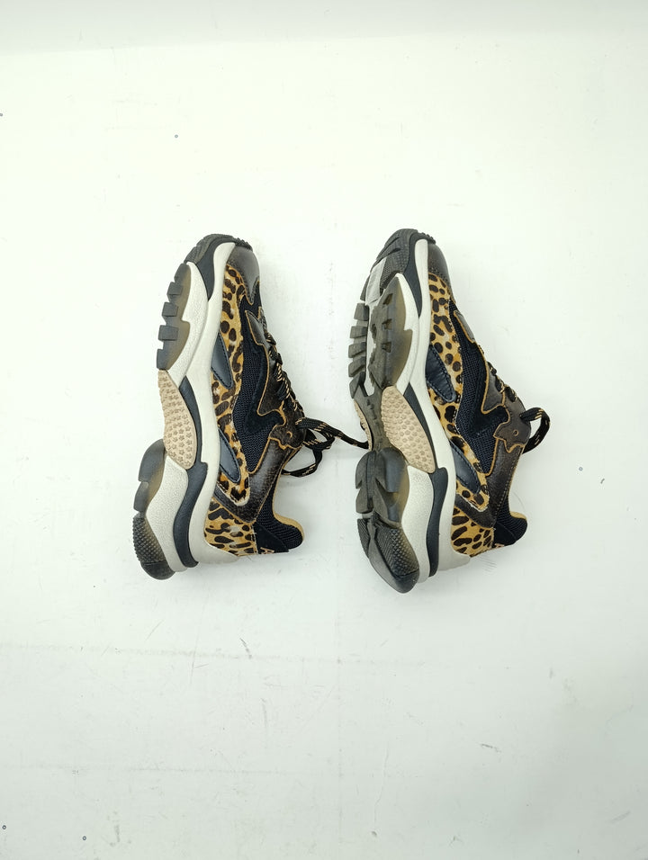 ASH sneakers maculate leopardate donna numero 36 nuovo deadstock