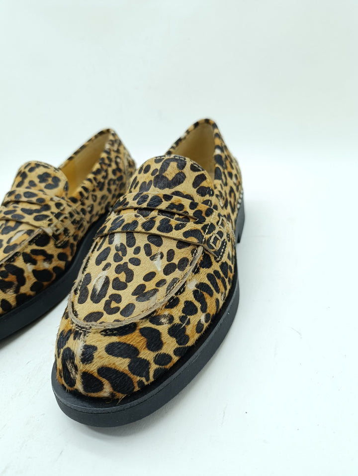 ASH Mocassino maculato in cavallino donna numero 37 nuovo deadstock