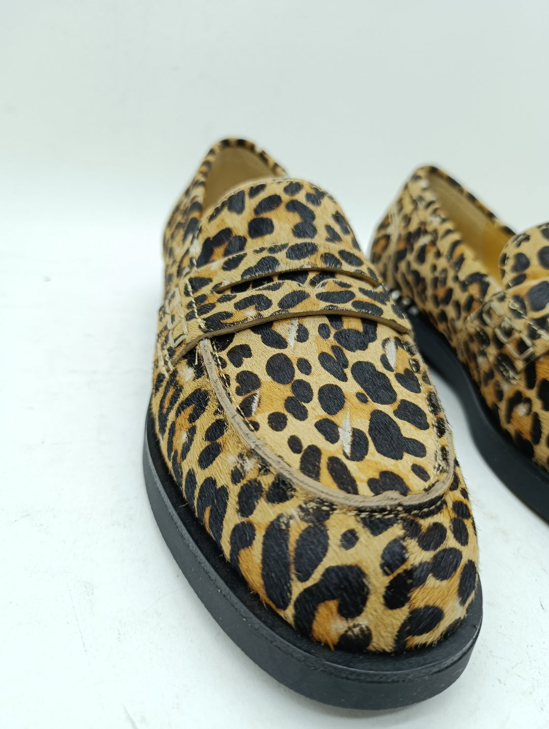 ASH Mocassino maculato in cavallino donna numero 37 nuovo deadstock
