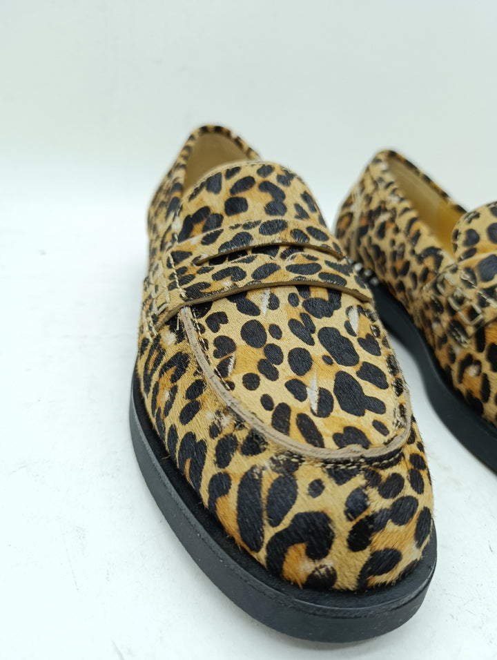 ASH Mocassino maculato in cavallino donna numero 37 nuovo deadstock