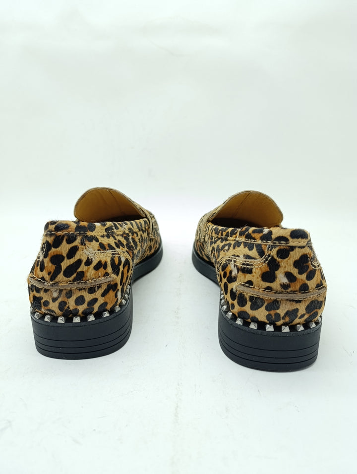 ASH Mocassino maculato in cavallino donna numero 37 nuovo deadstock