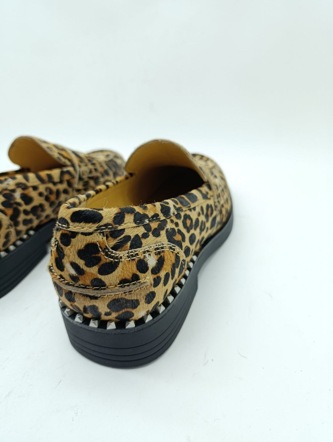 ASH Mocassino maculato in cavallino donna numero 37 nuovo deadstock