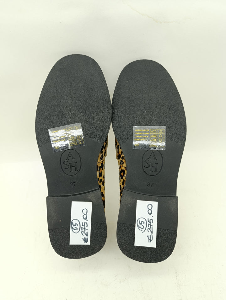ASH Mocassino maculato in cavallino donna numero 37 nuovo deadstock
