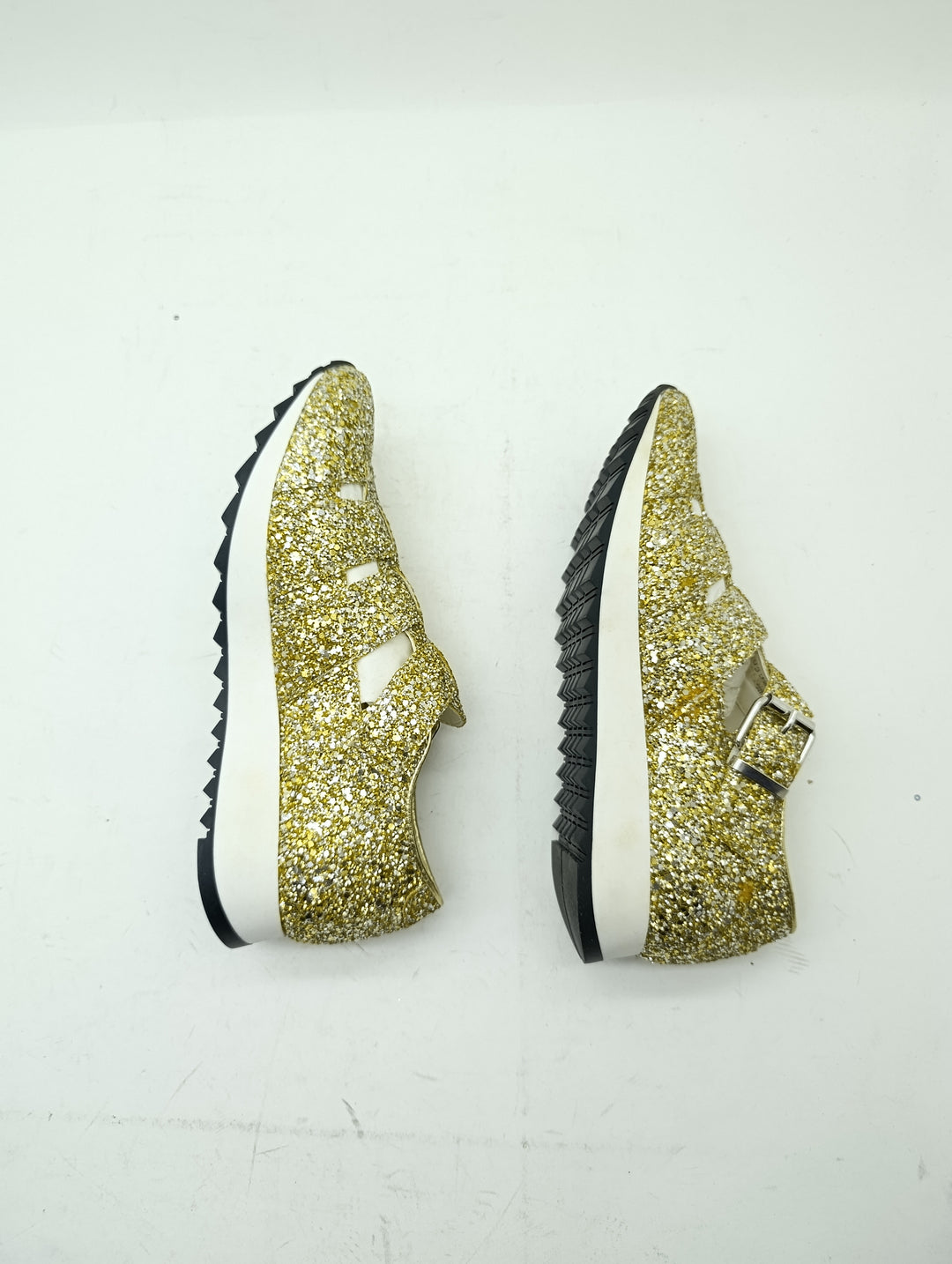 Cult sneakers glitter Oro donna numero 38 nuovo deadstock