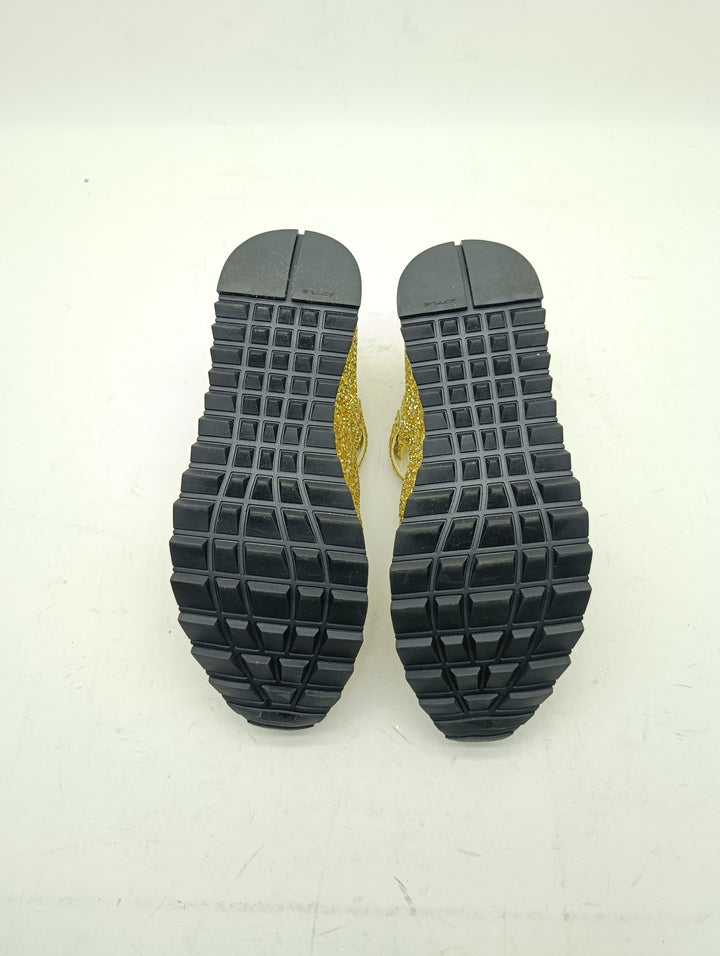 Cult sneakers glitter Oro donna numero 38 nuovo deadstock