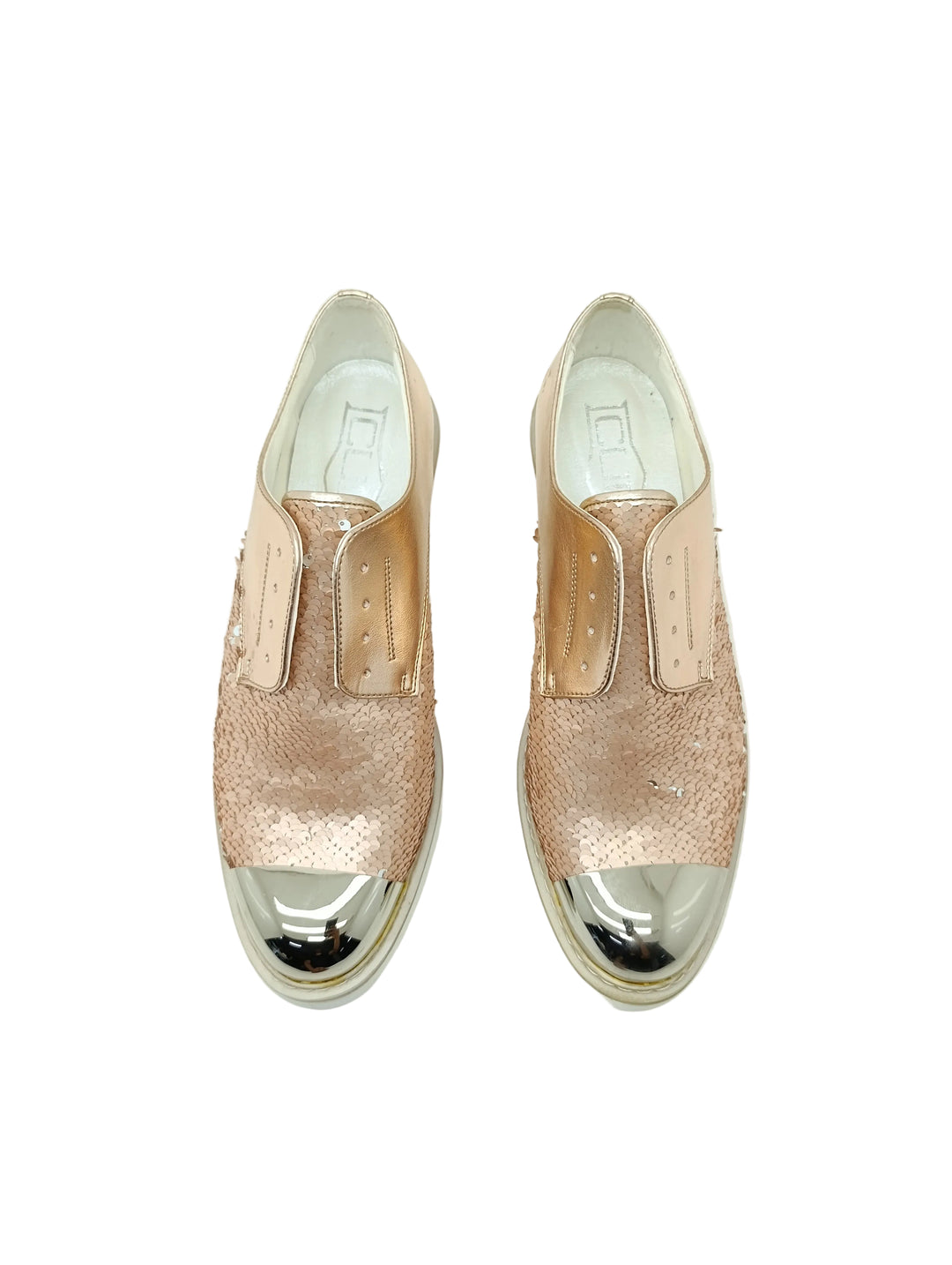 Cult sneakers glitter donna numero 40 nuovo deadstock