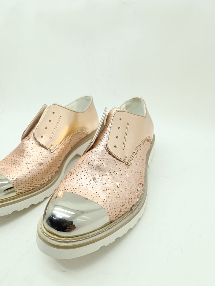 Cult sneakers glitter donna numero 40 nuovo deadstock