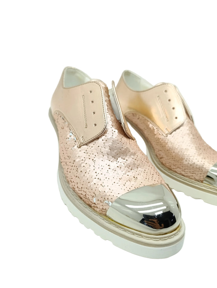 Cult sneakers glitter donna numero 40 nuovo deadstock