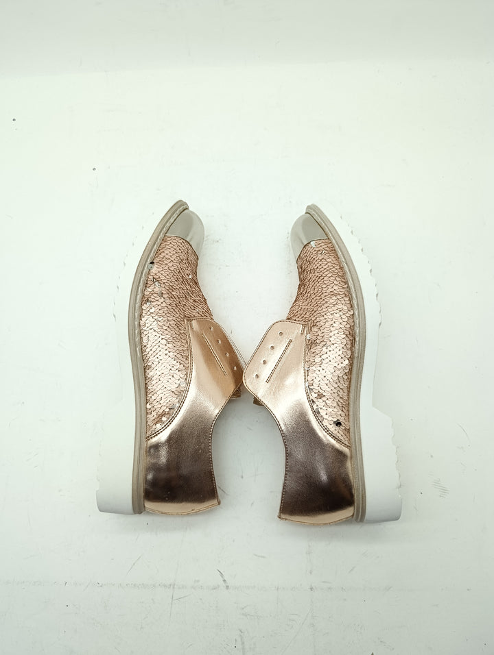 Cult sneakers glitter donna numero 40 nuovo deadstock