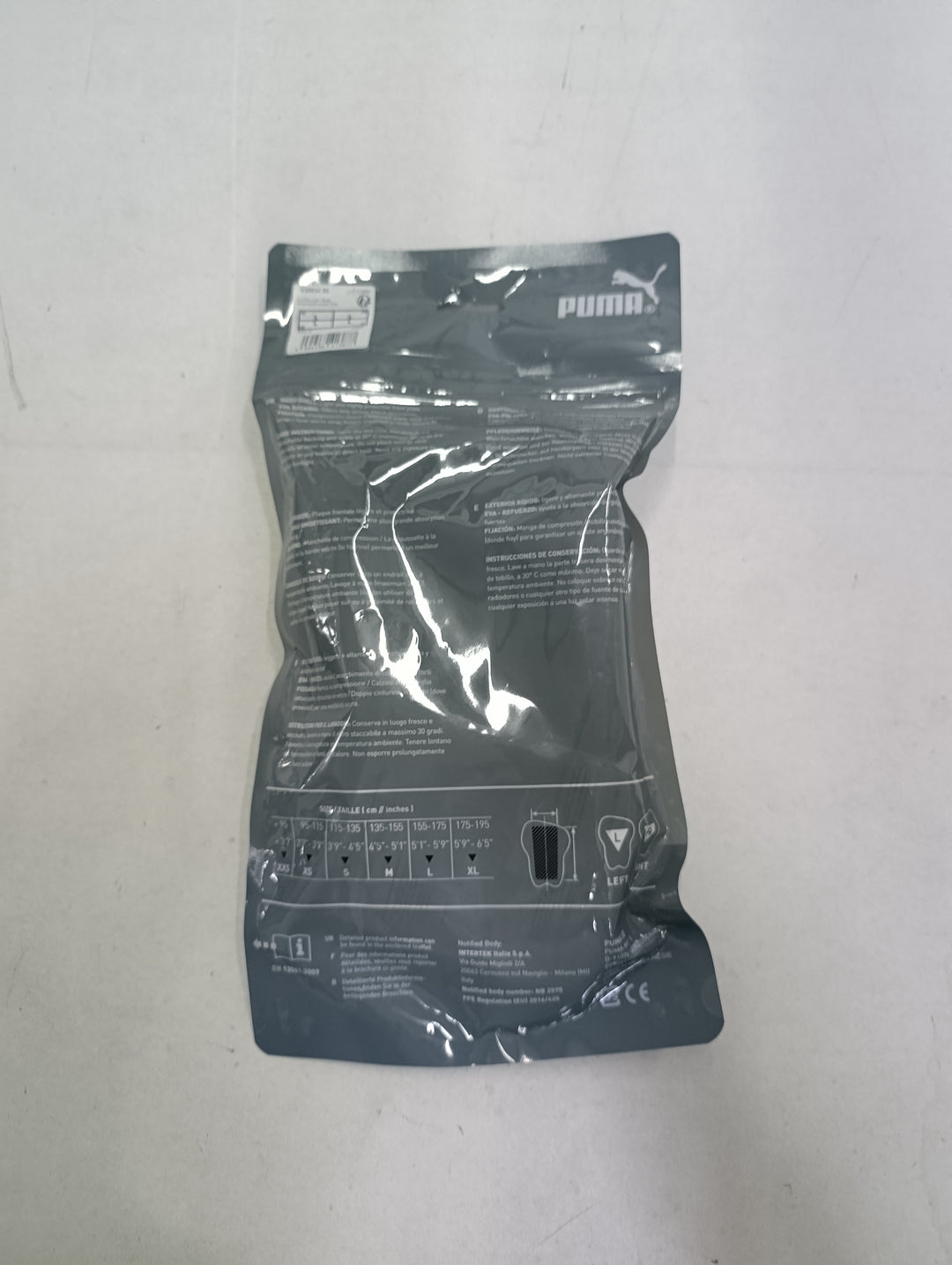 Parastinchi Puma Football Shinguards taglia L