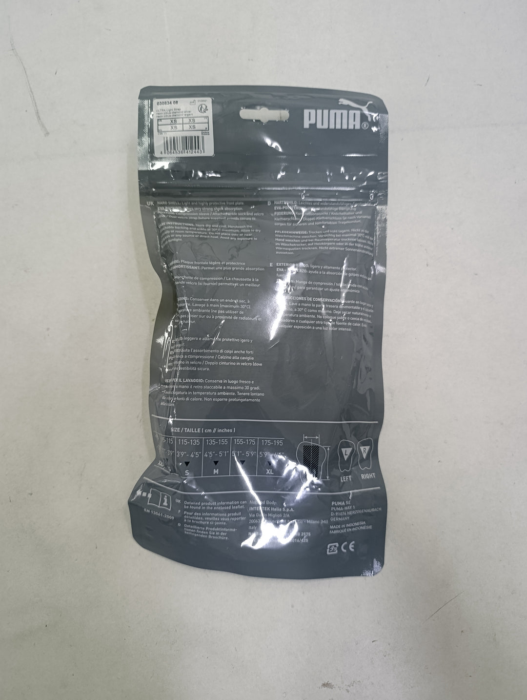 Parastinchi Puma taglia Xs
