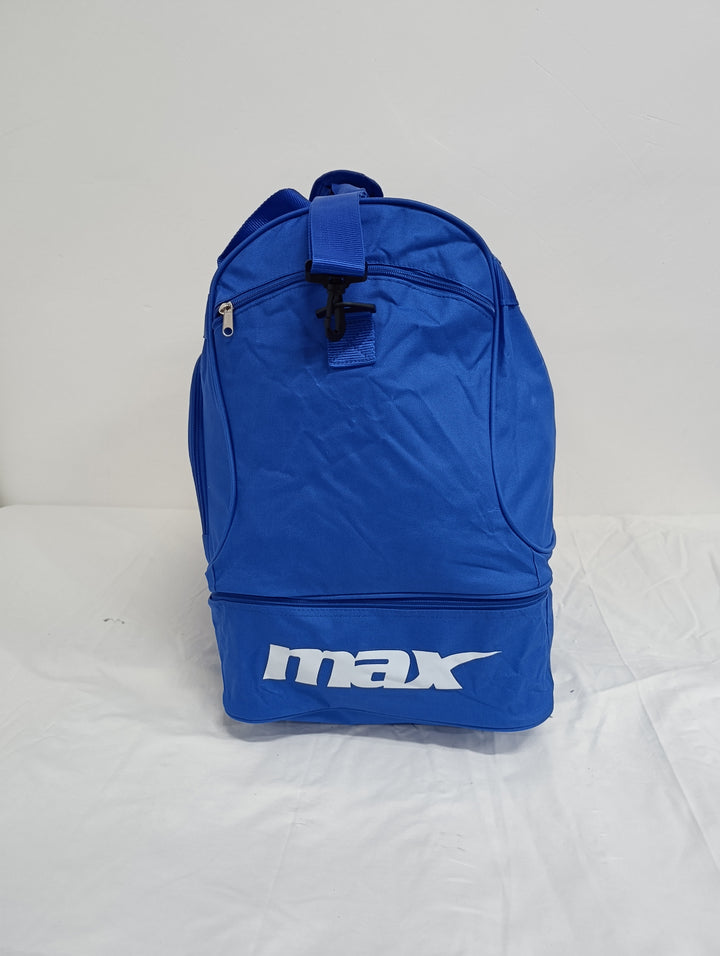 Max Borsone nuovo da calcio Palestra col. Blu nuovo deadstock