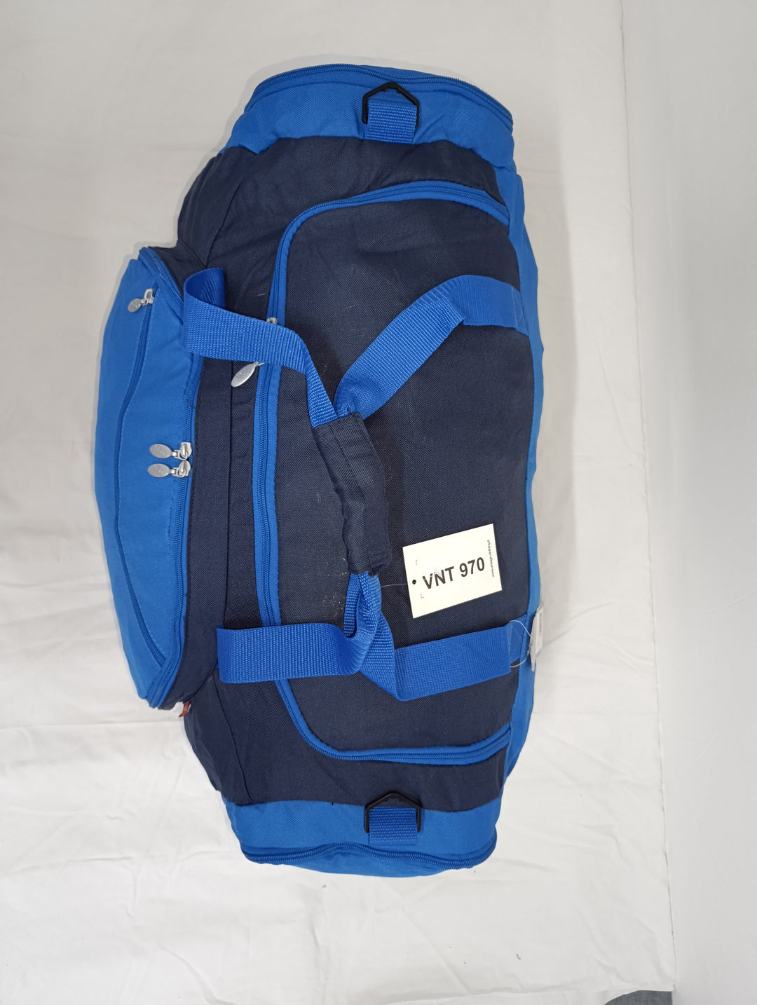 Asics Borsone da palestra Blu nuovo deadstock