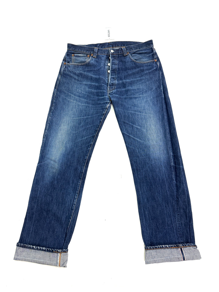 Levi's 501 big E riveted selvedge W38 L36 cimosa e single stich