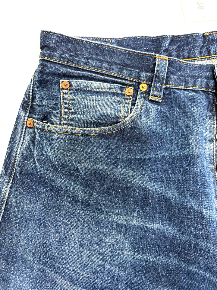 Levi's 501 big E riveted selvedge W38 L36 cimosa e single stich