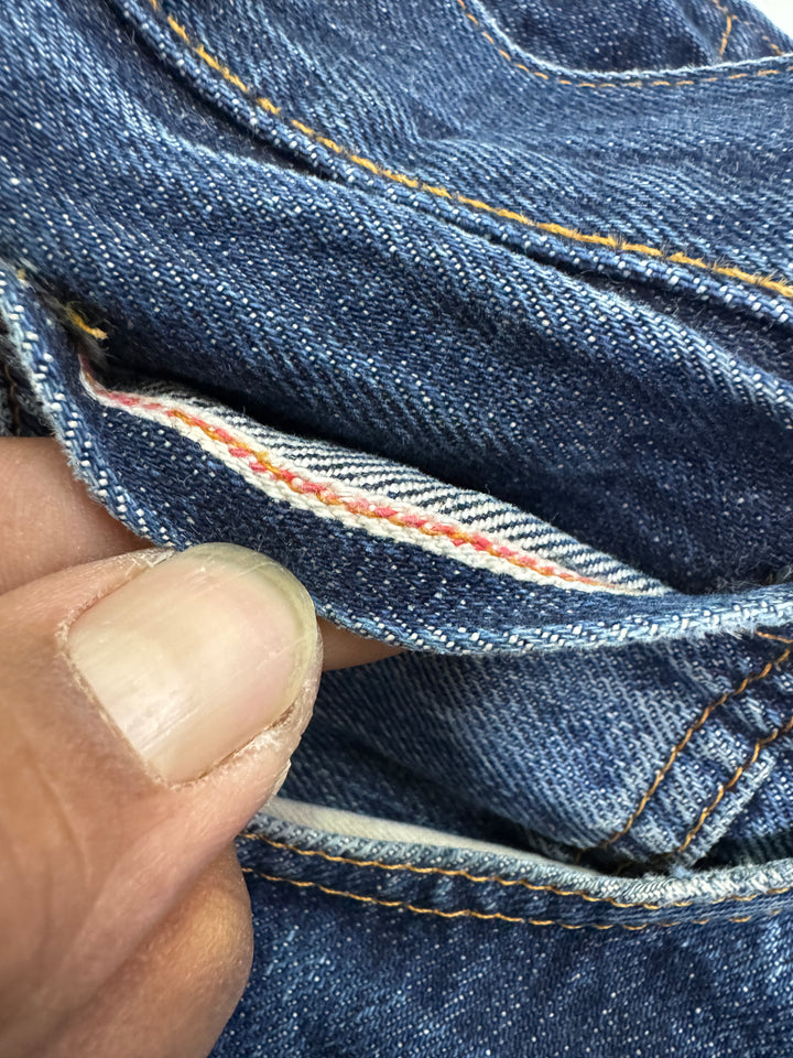Levi's 501 big E riveted selvedge W38 L36 cimosa e single stich