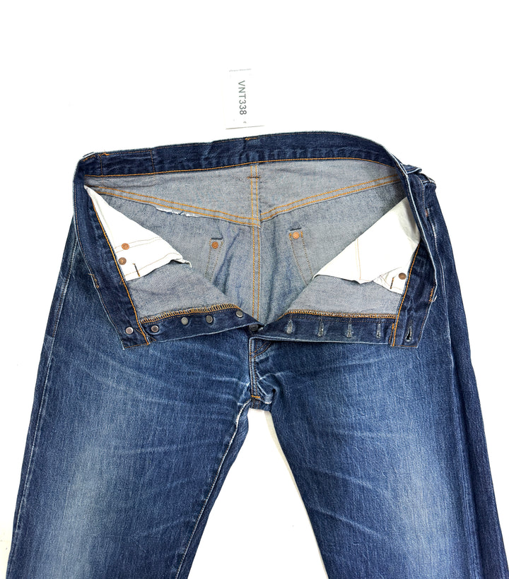 Levi's 501 big E riveted selvedge W38 L36 cimosa e single stich