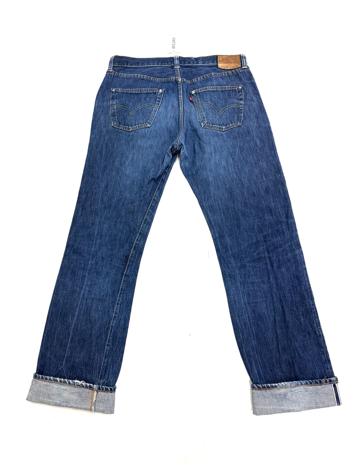 Levi's 501 big E riveted selvedge W38 L36 cimosa e single stich