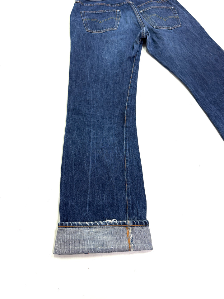 Levi's 501 big E riveted selvedge W38 L36 cimosa e single stich