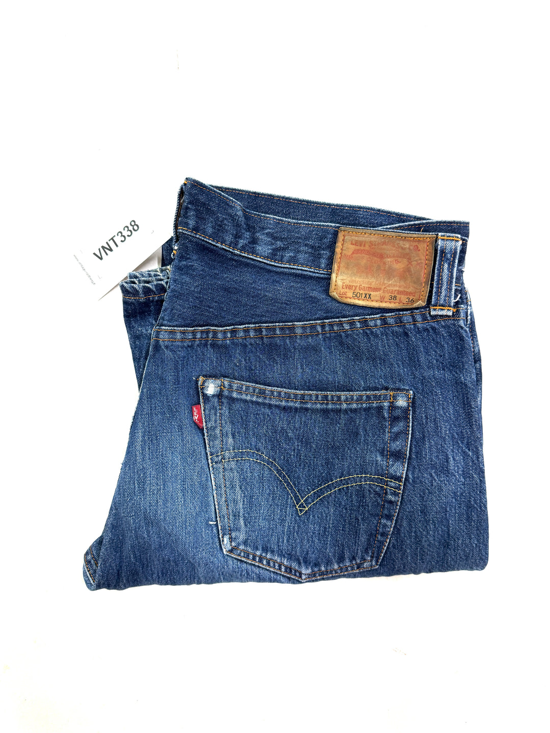 Levi's 501 big E riveted selvedge W38 L36 cimosa e single stich