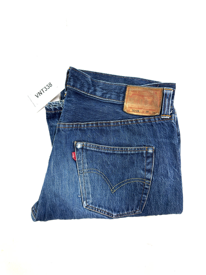 Levi's 501 big E riveted selvedge W38 L36 cimosa e single stich