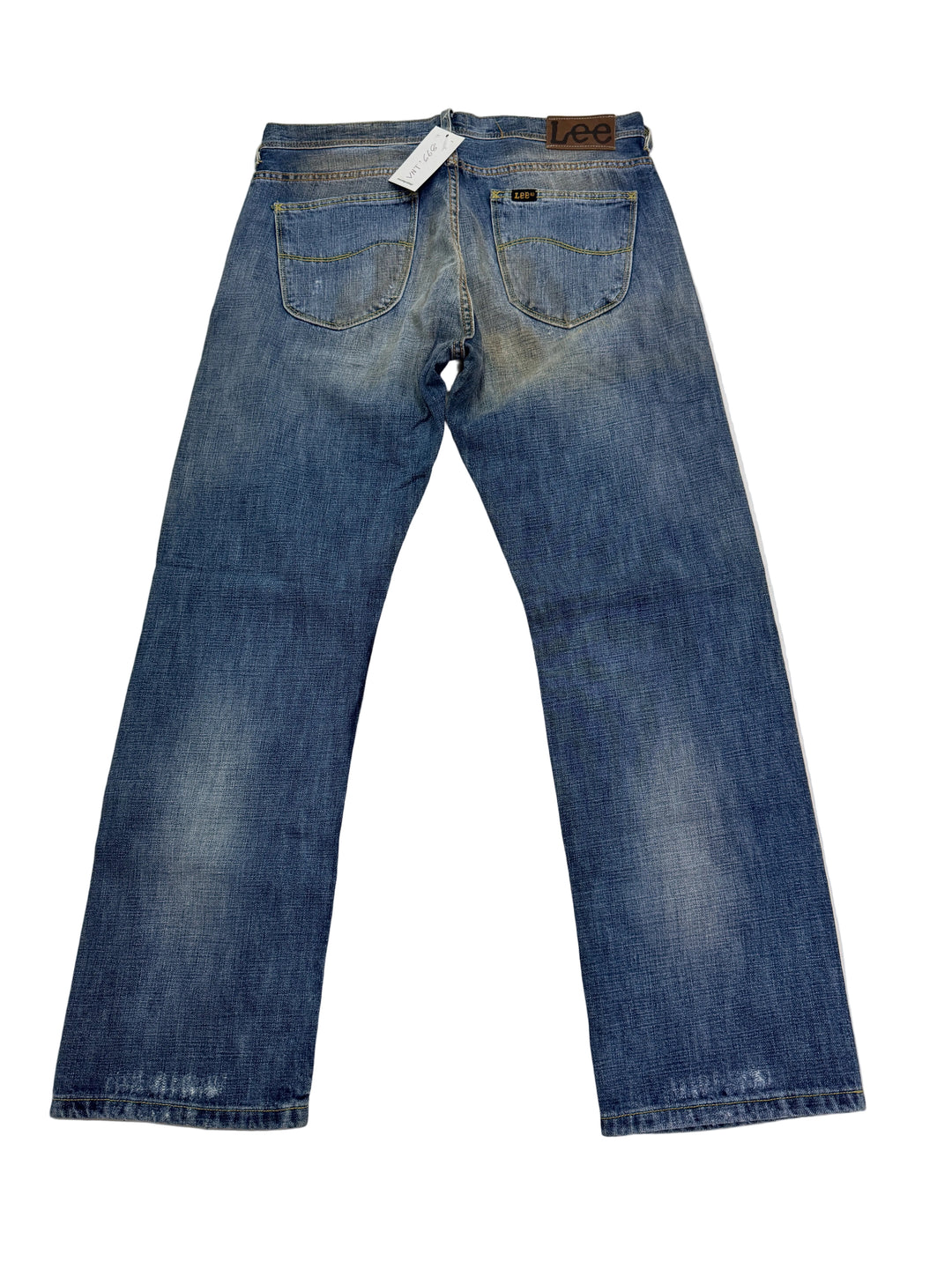Lee 101b selvedge cimosa W34 L32 vintage denim lee jeans usato unisex