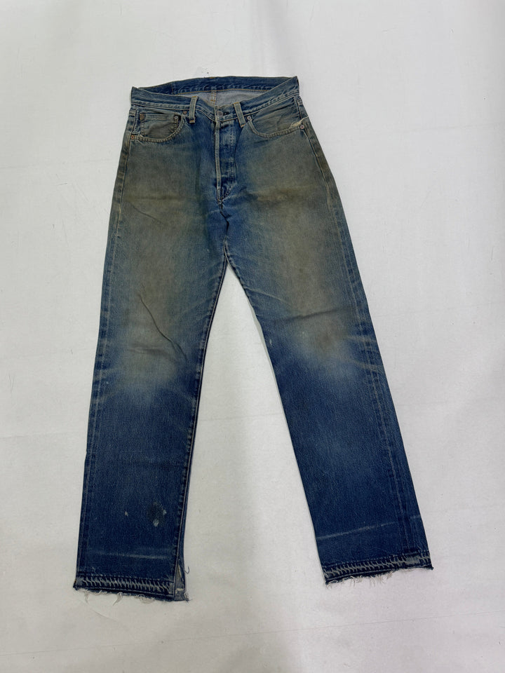 Levi's 501xx Big E W34 L36 RIVET'S selvedge Made in USA vintage jeans lvc cimosa