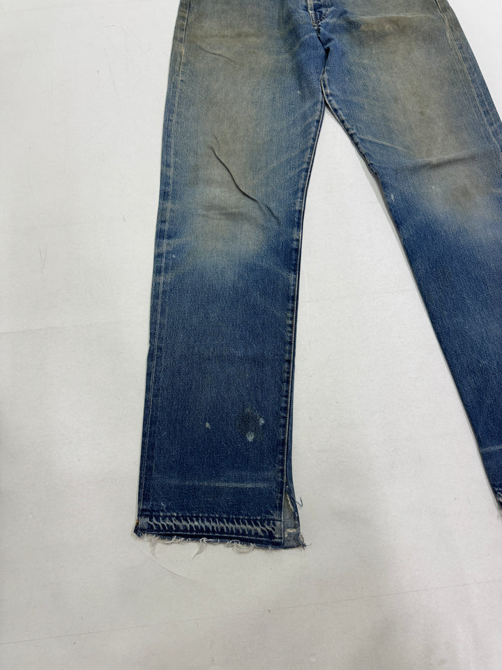 Levi's 501xx Big E W34 L36 RIVET'S selvedge Made in USA vintage jeans lvc cimosa