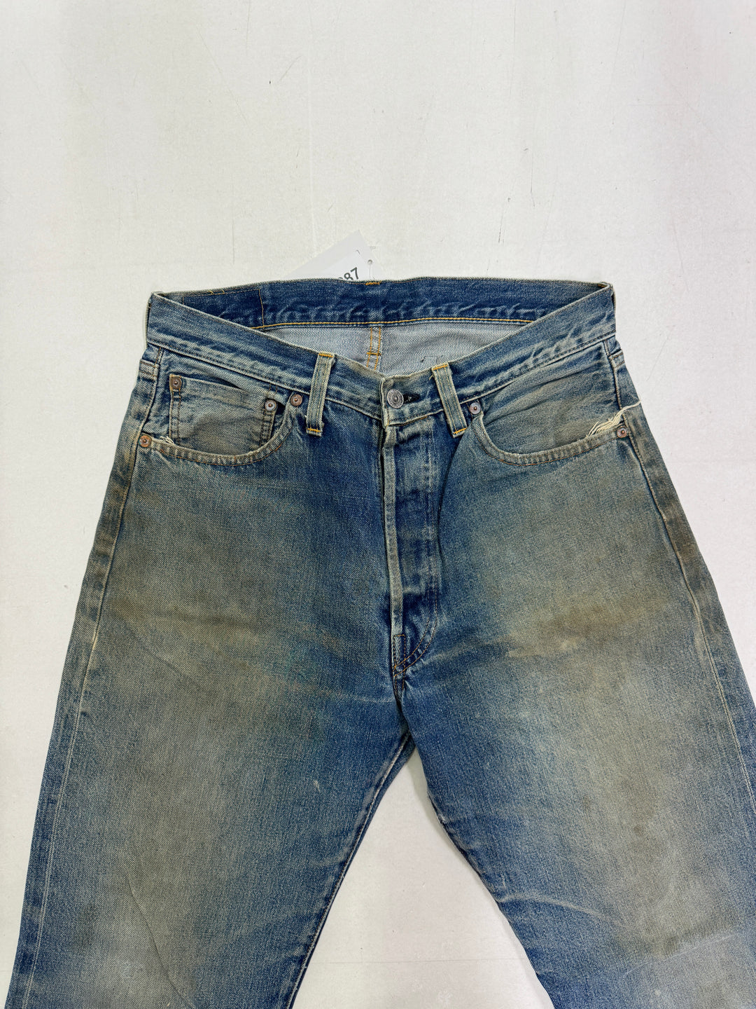 Levi's 501xx Big E W34 L36 RIVET'S selvedge Made in USA vintage jeans lvc cimosa