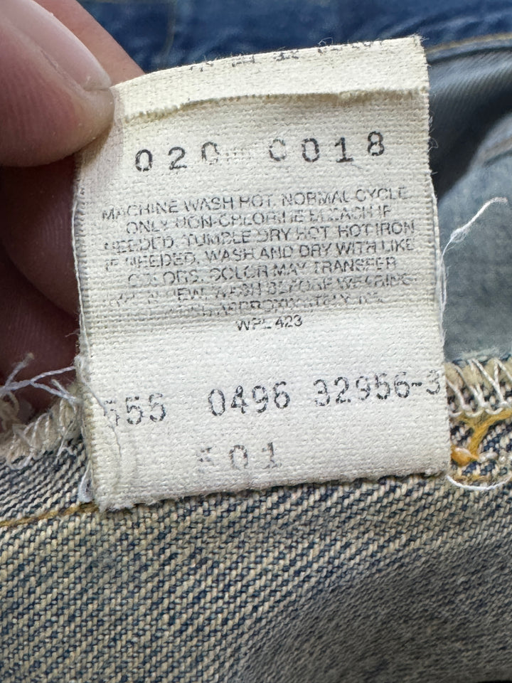Levi's 501xx Big E W34 L36 RIVET'S selvedge Made in USA vintage jeans lvc cimosa
