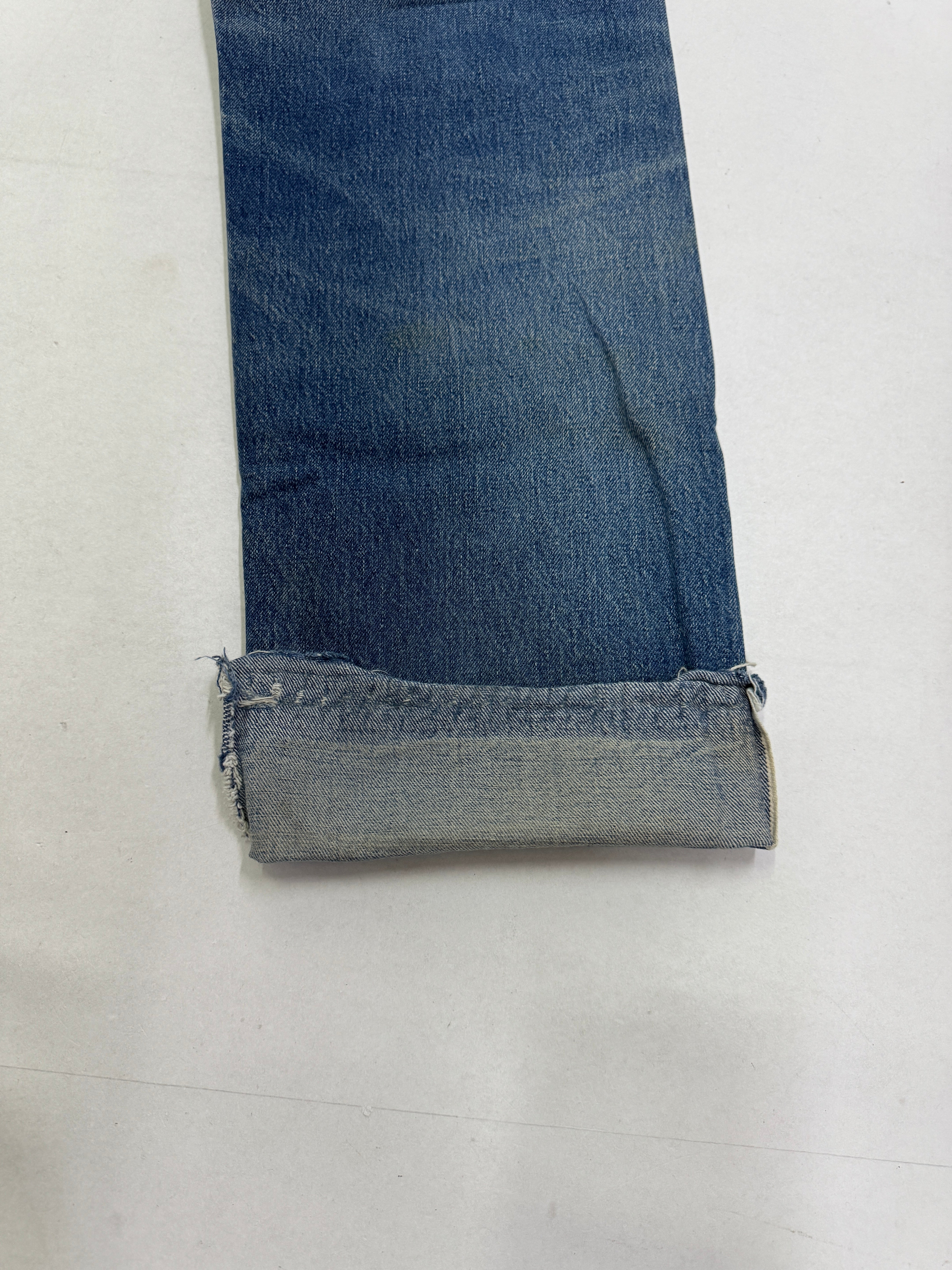 Levi's 501xx Big E W34 L36 RIVET'S selvedge Made in USA