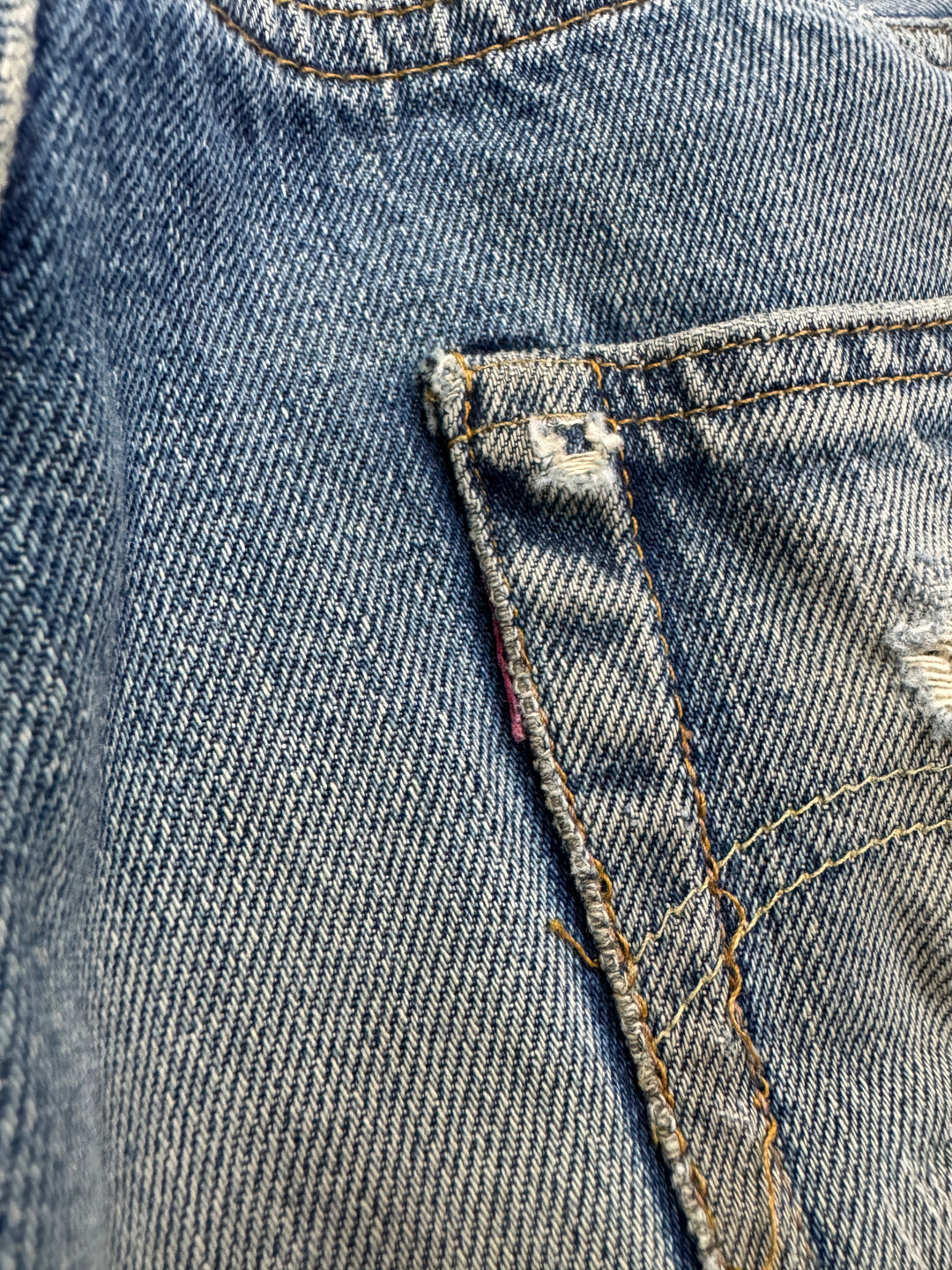 Levi's 501xx Big E W34 L36 RIVET'S selvedge Made in USA vintage jeans lvc cimosa