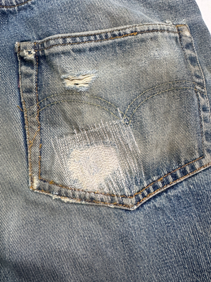 Levi's 501xx Big E W34 L36 RIVET'S selvedge Made in USA vintage jeans lvc cimosa