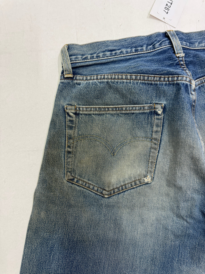Levi's 501xx Big E W34 L36 RIVET'S selvedge Made in USA vintage jeans lvc cimosa
