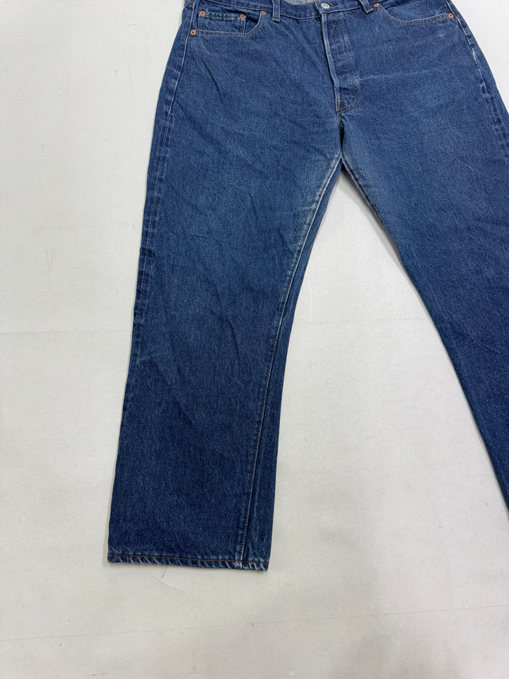 Levi's 501 selvedge W38 L31 Indigo vintage jeans denim lvc cimosa