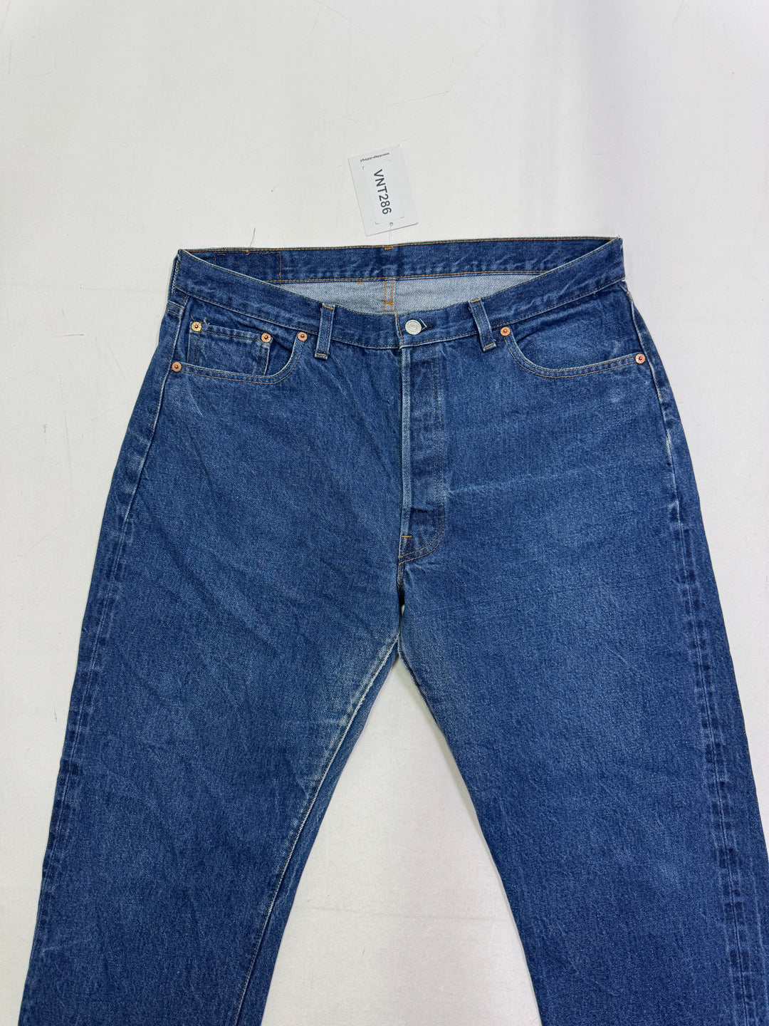 Levi's 501 selvedge W38 L31 Indigo vintage jeans denim lvc cimosa